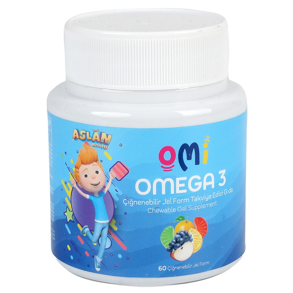 OMİ OMEGA-3 60 ÇİĞNENEBİLİR JEL FORM
