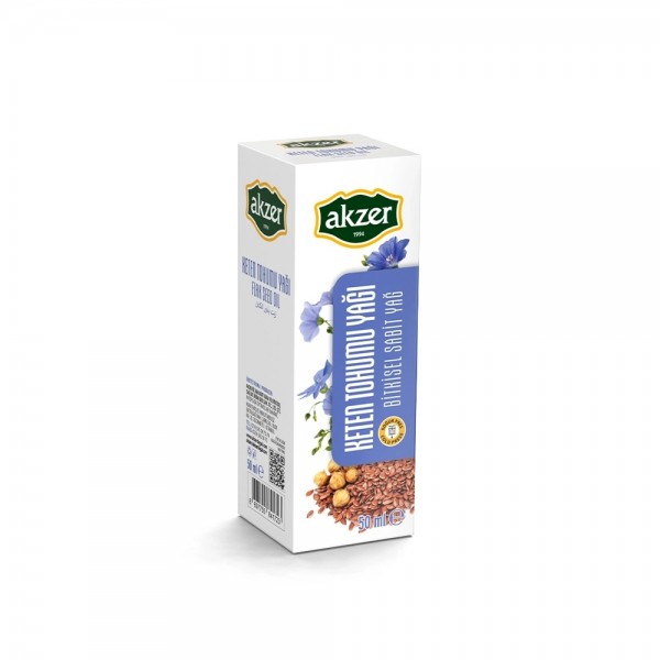 Akzer Keten Yağı 50 Ml