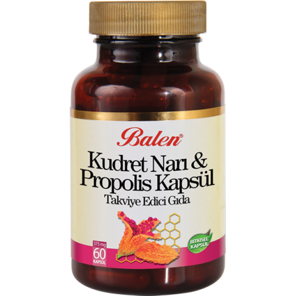 Balen Kudret Narı & Propolis Kapsül Takviye Edici Gıda