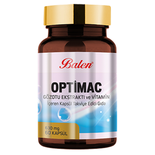 Balen Optimac Gözotu Ekstraktı ve Vitamin İçeren Kapsül