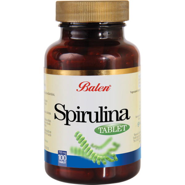 Balen Spirulina (Mavi-Yeşil Alg) Kapsül