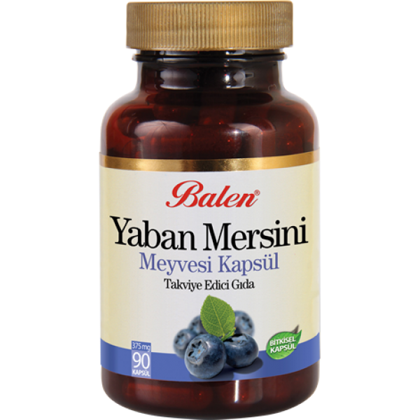 Balen Yaban Mersini Meyvesi Kapsül
