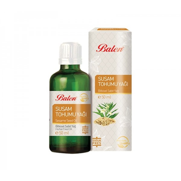 Balen Susam Tohumu Yağı 50 Ml Balen Susam Tohumu Yağı 50 Ml