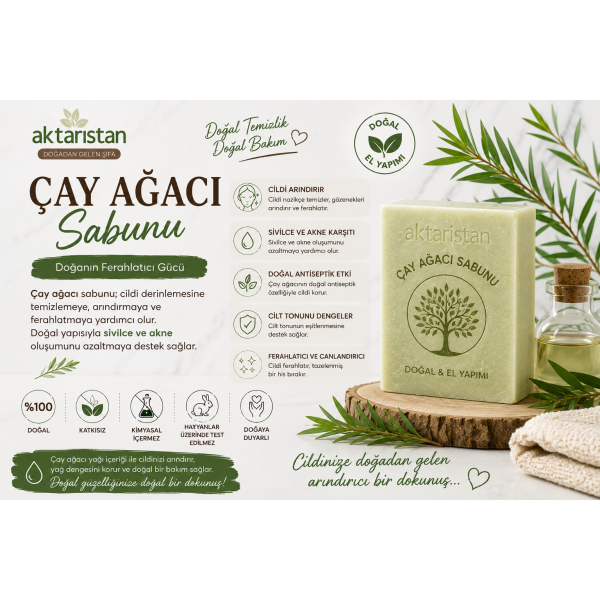 Çay Ağacı Sabunu