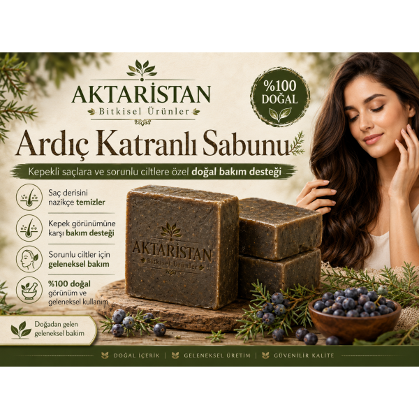 Ardıç Katranı Sabunu Doğal
