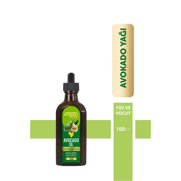 Softto Plus Avokado Yüz ve Vücut Yağı 100 ml